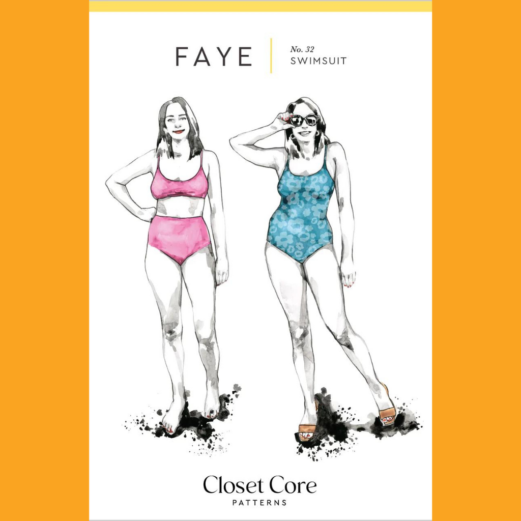Faye Swimsuit- Closet Core Patterns – The Spool Sewing Studio